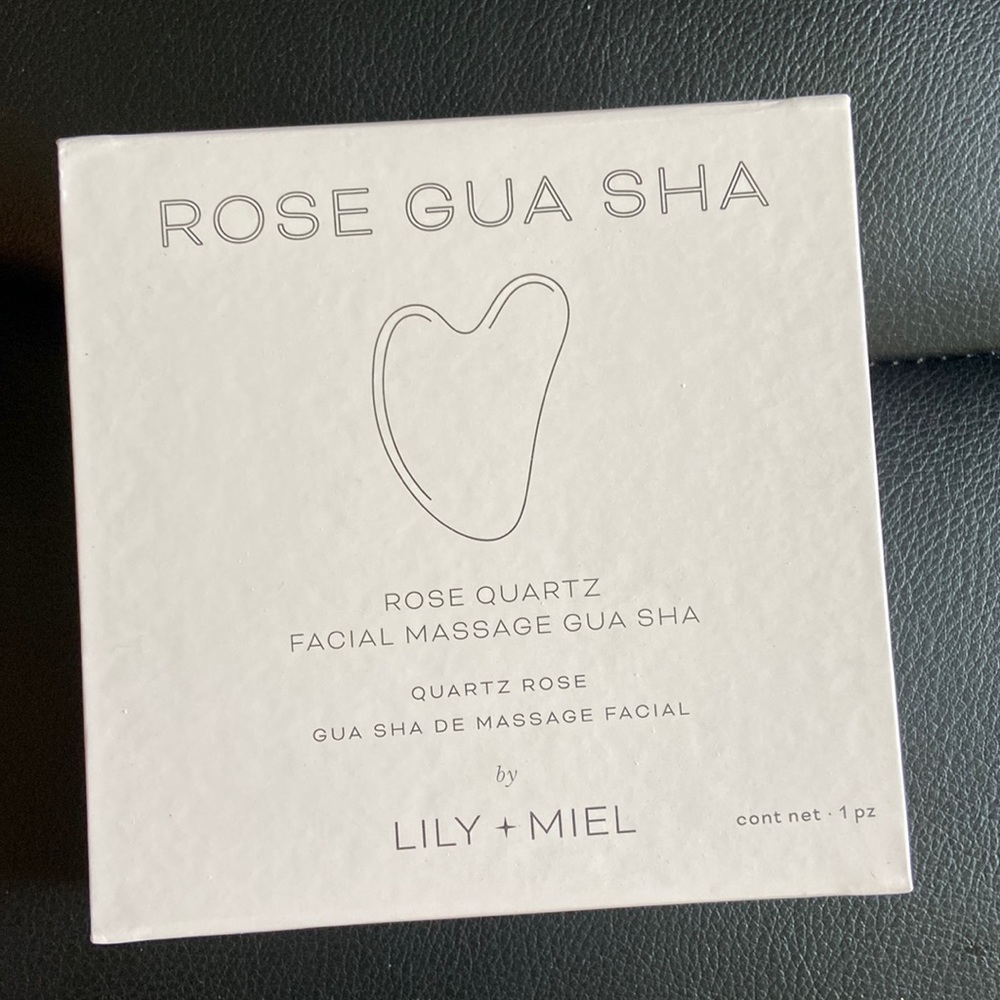 Lily + Miel Rose Gua Sha - facial massage NEW